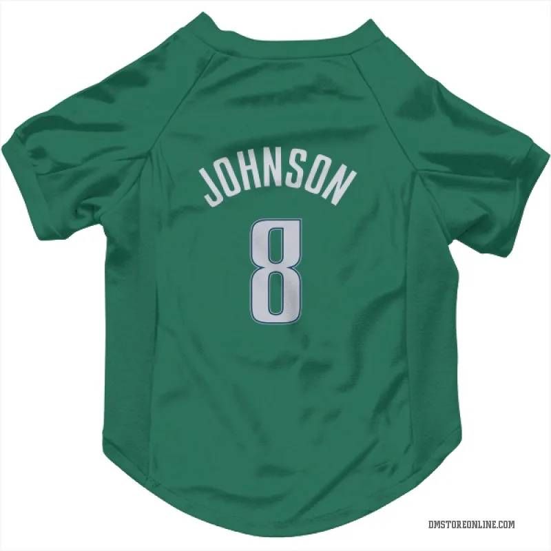AJ Johnson  Green Dallas Mavericks  Cat & Dog Pet Jersey