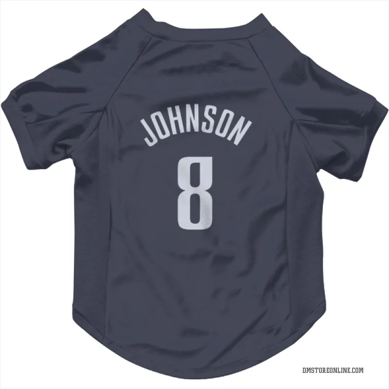 AJ Johnson  Navy Dallas Mavericks  Cat & Dog Pet Jersey