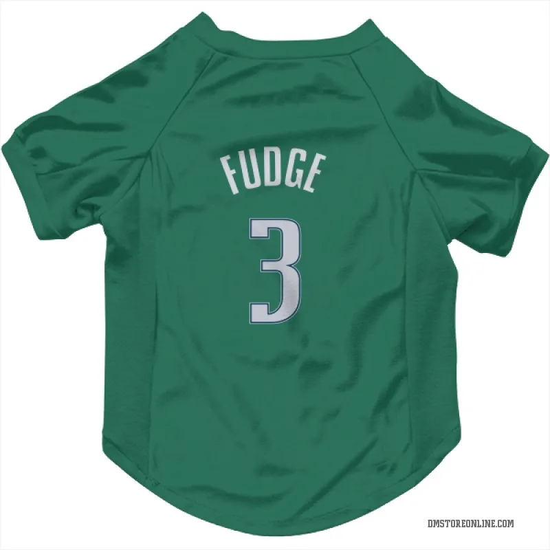 Alex Fudge  Green Dallas Mavericks  Cat & Dog Pet Jersey