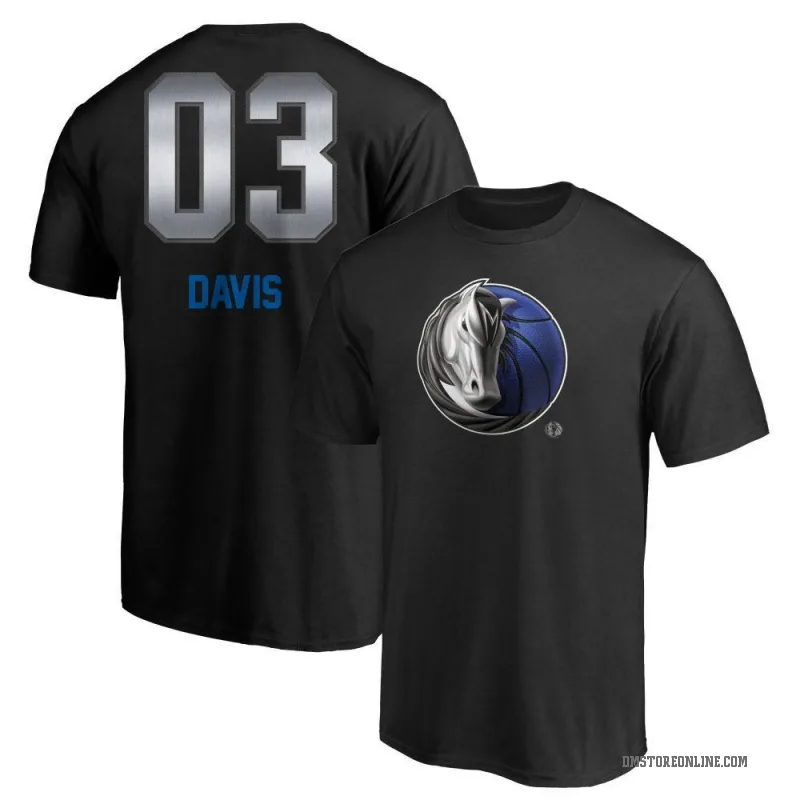 Anthony Davis Youth Black Dallas Mavericks Midnight Mascot T-Shirt