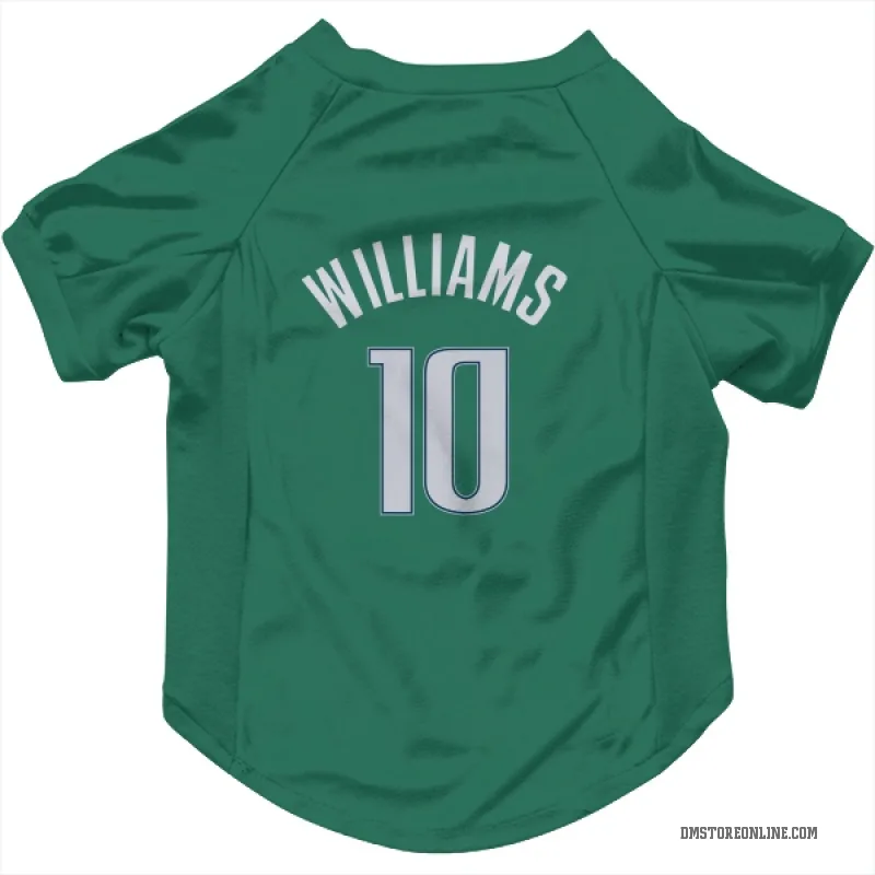 Brandon Williams  Green Dallas Mavericks  Cat & Dog Pet Jersey