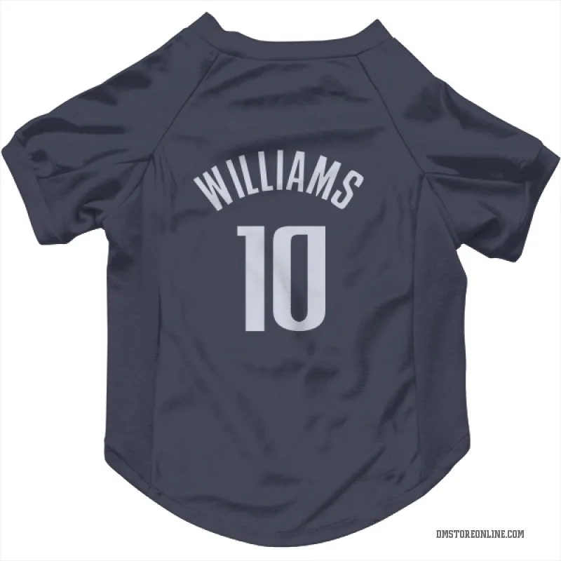Brandon Williams  Navy Dallas Mavericks  Cat & Dog Pet Jersey