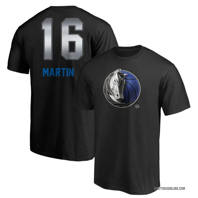 Caleb Martin Youth Black Dallas Mavericks Midnight Mascot T-Shirt