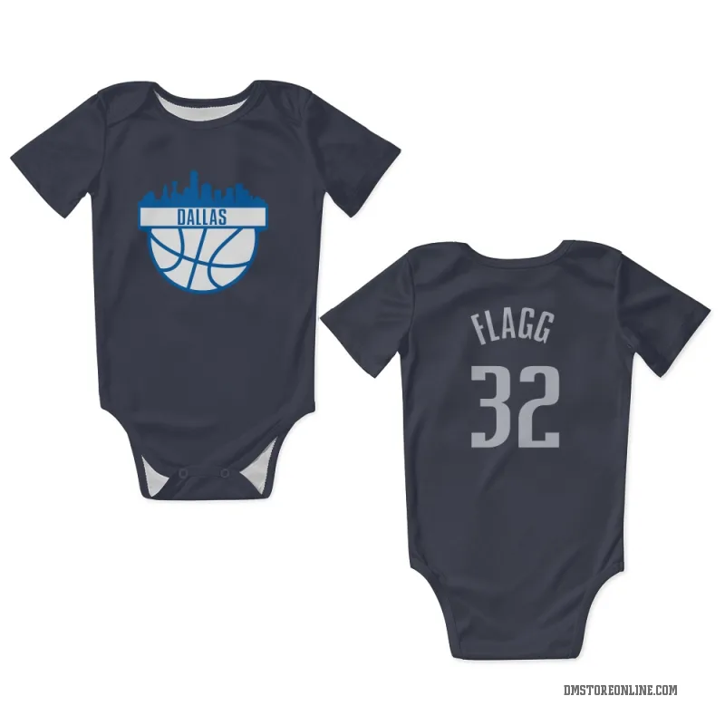 Cooper Flagg  Navy Dallas Mavericks  Newborn & Infant Bodysuit