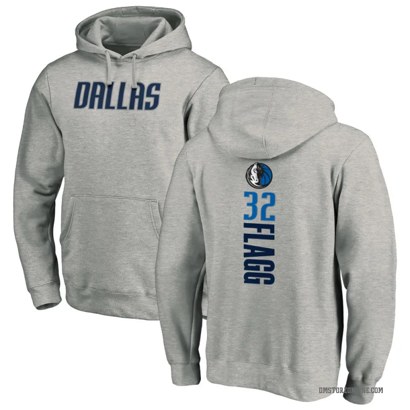 Cooper Flagg Youth Dallas Mavericks Branded Ash Backer Pullover Hoodie