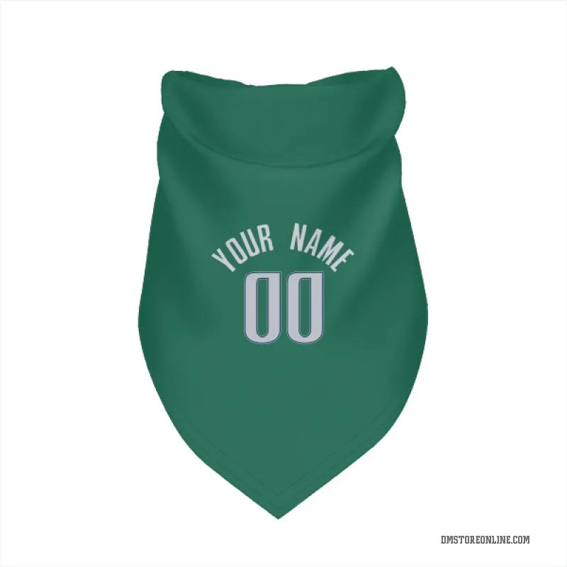 Custom  Green Dallas Mavericks   Cat & Dog Pet Bandana