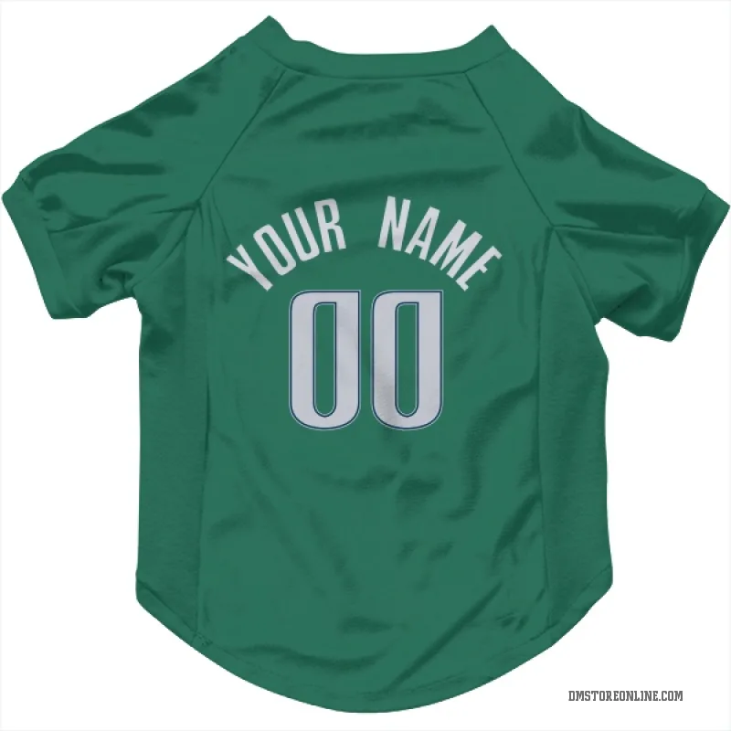 Custom  Green Dallas Mavericks   Cat & Dog Pet Jersey