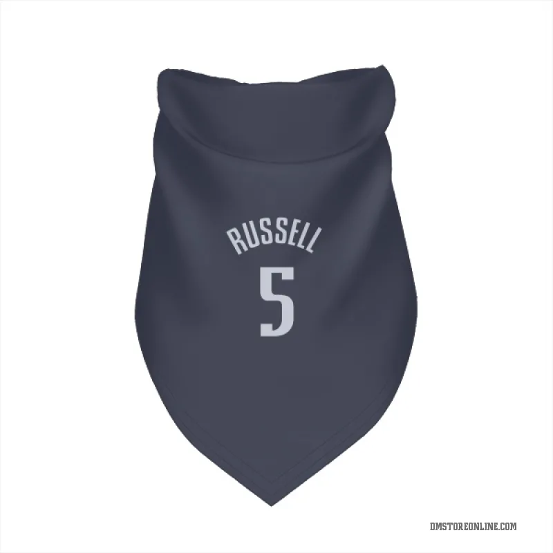 D'Angelo Russell  Navy Dallas Mavericks  Cat & Dog Pet Bandana