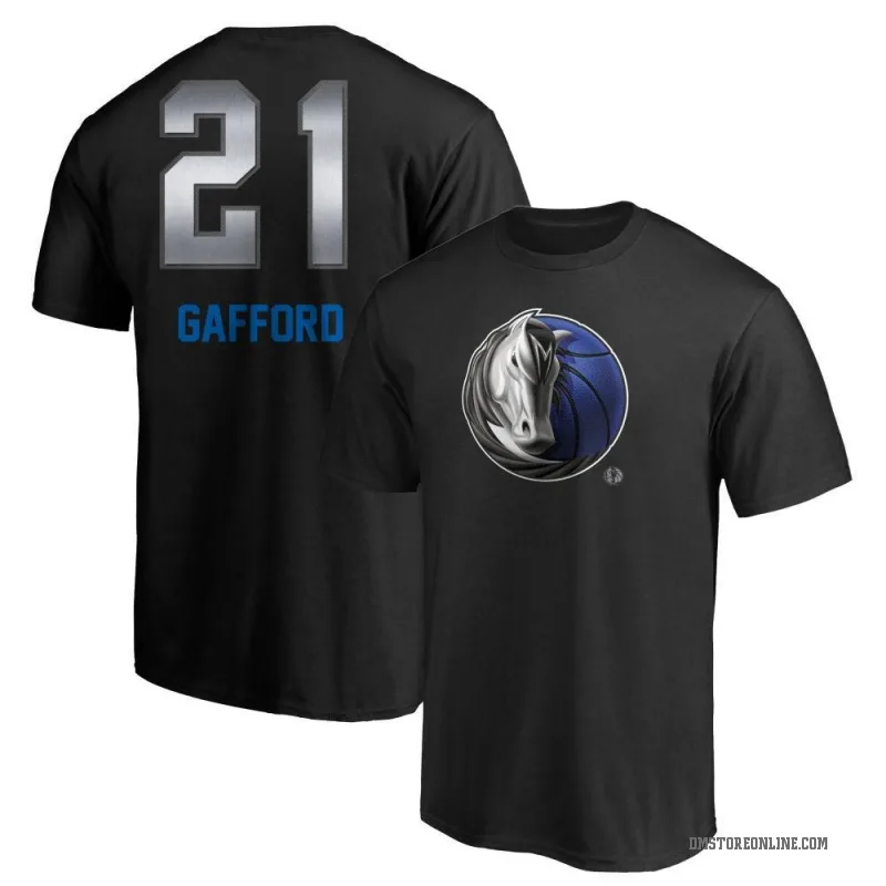 Daniel Gafford Youth Black Dallas Mavericks Midnight Mascot T-Shirt