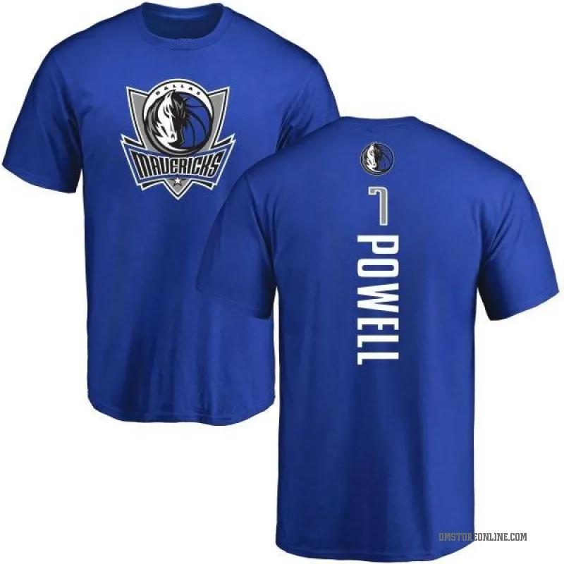 Dwight Powell Youth Royal Dallas Mavericks Backer T-Shirt