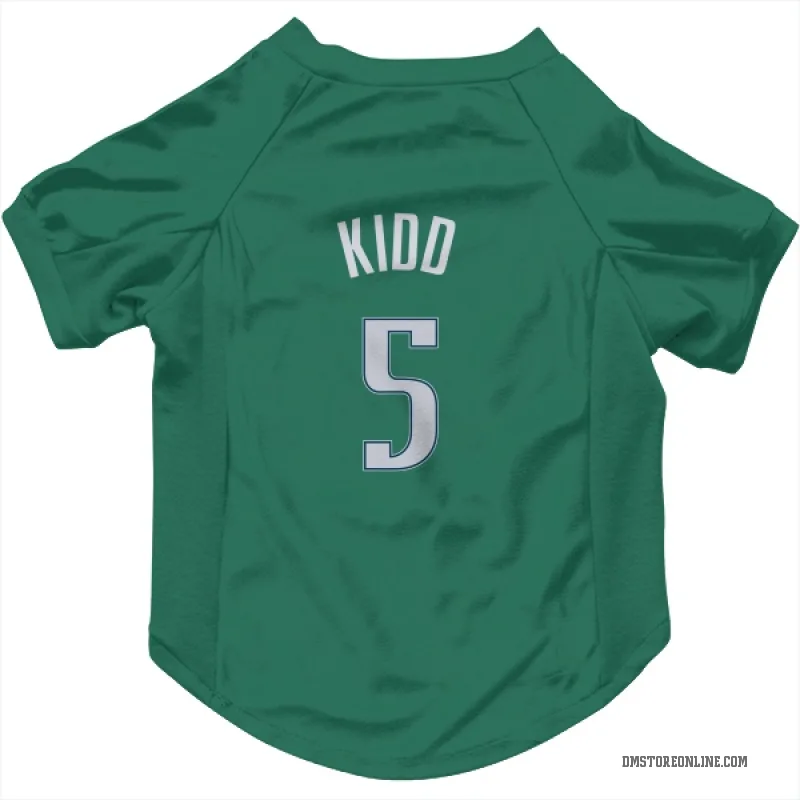 Jason Kidd  Green Dallas Mavericks  Cat & Dog Pet Jersey