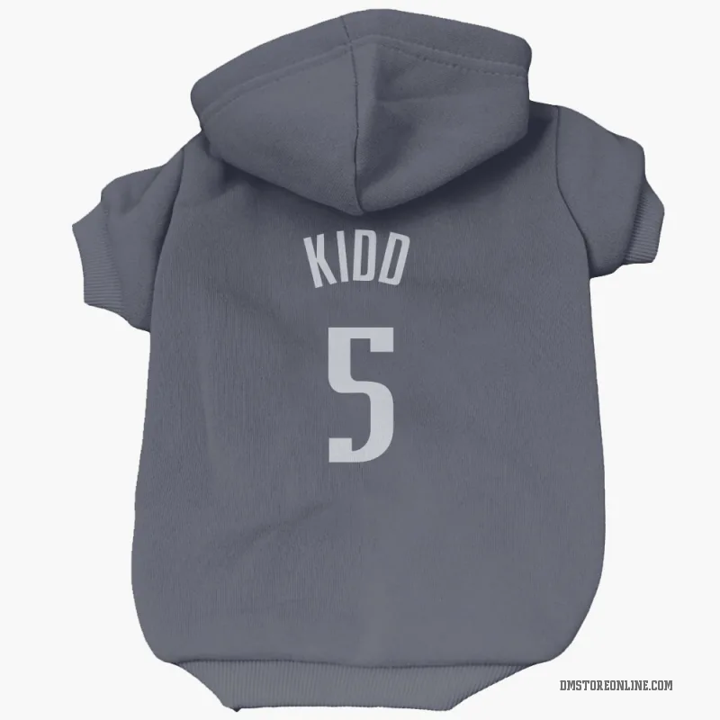 Jason Kidd  Navy Dallas Mavericks  Cat & Dog Pet Hoodie