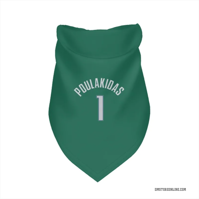 John Poulakidas  Green Dallas Mavericks  Cat & Dog Pet Bandana