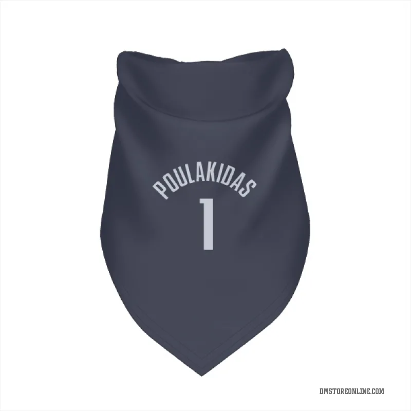 John Poulakidas  Navy Dallas Mavericks  Cat & Dog Pet Bandana