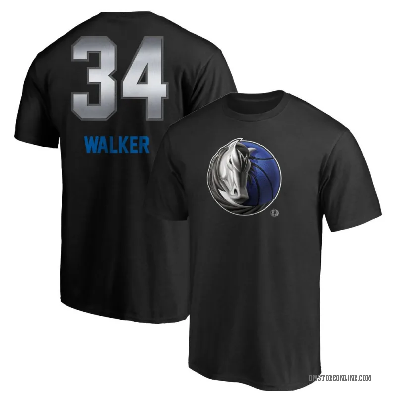 Kemba Walker Youth Black Dallas Mavericks Midnight Mascot T-Shirt
