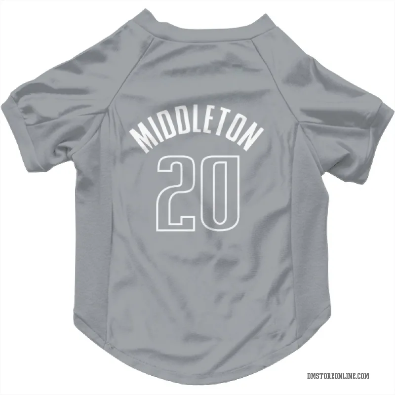 Khris Middleton  Blue Dallas Mavericks  Cat & Dog Pet Jersey
