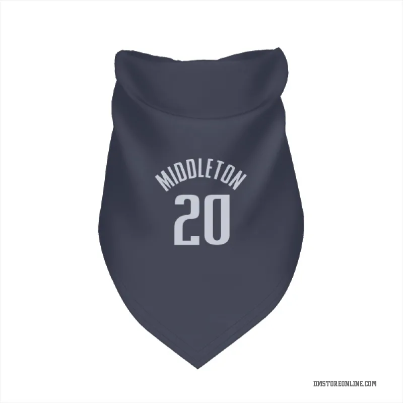 Khris Middleton  Navy Dallas Mavericks  Cat & Dog Pet Bandana