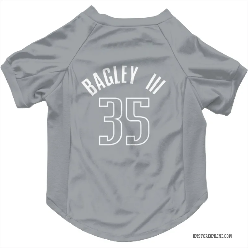 Marvin Bagley III  Blue Dallas Mavericks  Cat & Dog Pet Jersey