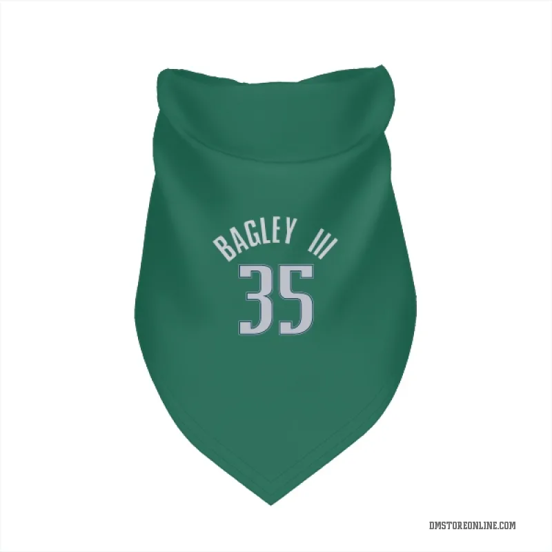 Marvin Bagley III  Green Dallas Mavericks  Cat & Dog Pet Bandana
