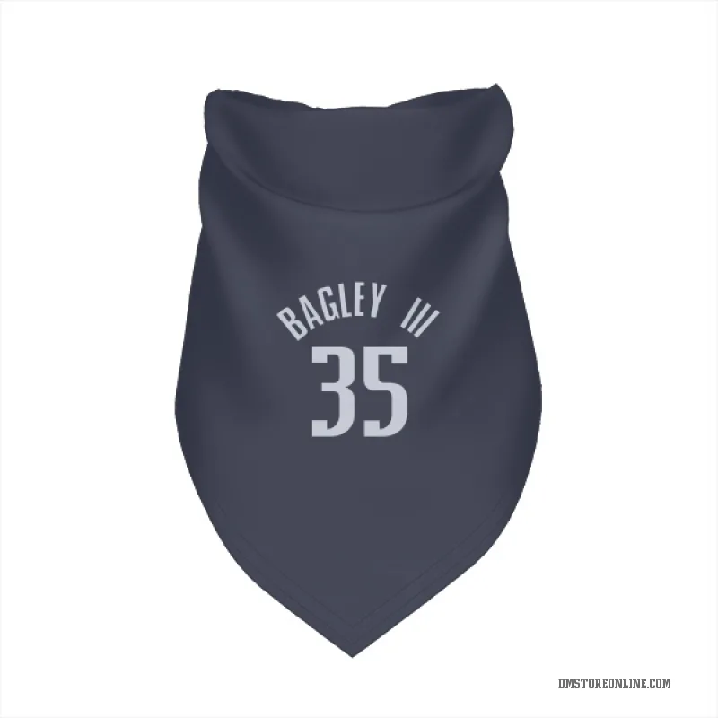 Marvin Bagley III  Navy Dallas Mavericks  Cat & Dog Pet Bandana