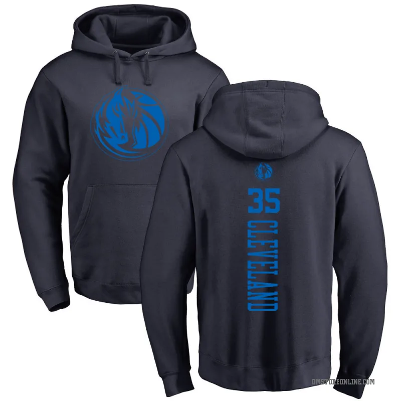 Matthew Cleveland Youth Navy Dallas Mavericks Branded One Color Backer Pullover Hoodie