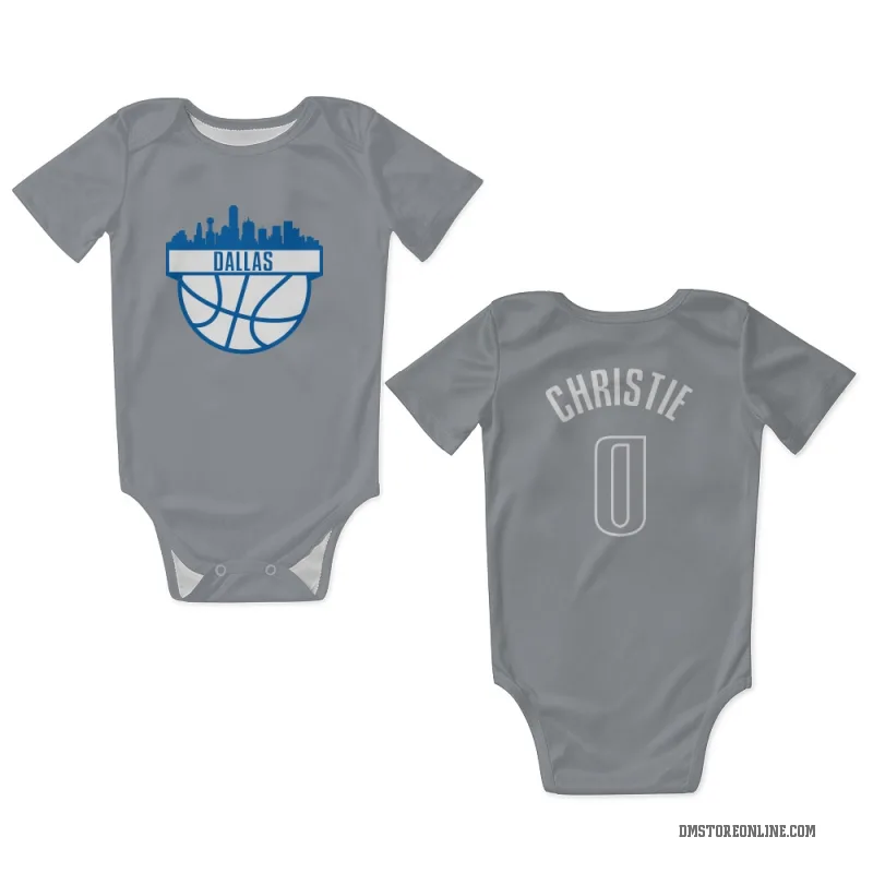Max Christie Blue Dallas Mavericks Newborn & Infant Bodysuit