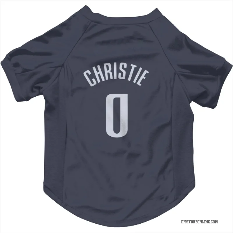 Max Christie  Navy Dallas Mavericks  Cat & Dog Pet Jersey