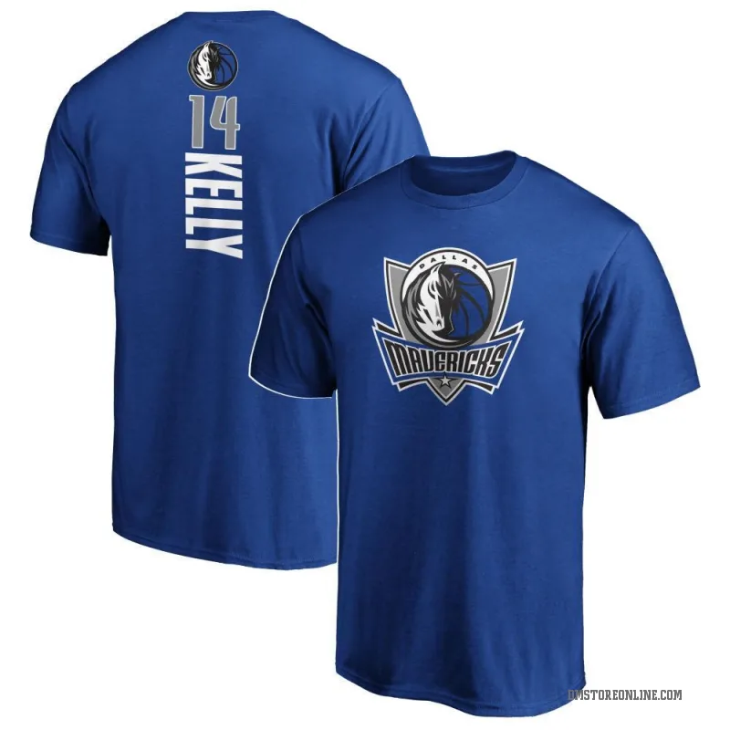 Miles Kelly Men's Royal Dallas Mavericks Backer T-Shirt