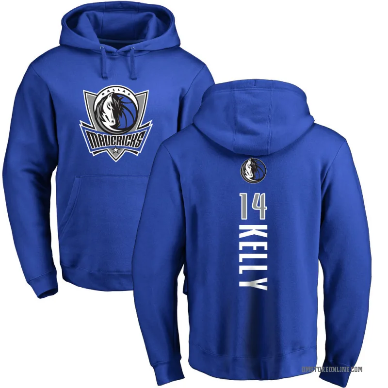 Miles Kelly Men's Royal Dallas Mavericks Branded Backer Pullover Hoodie