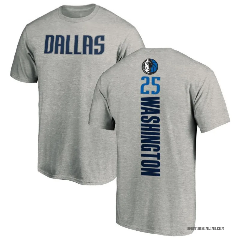 P.J. Washington Men's Dallas Mavericks Ash Backer T-Shirt