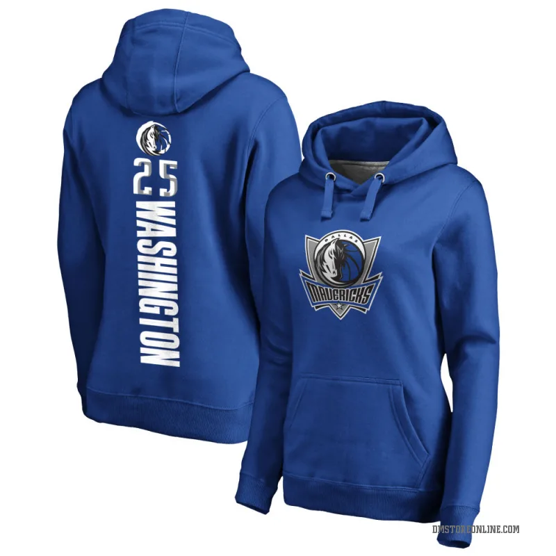 P.J. Washington Women's Royal Dallas Mavericks Branded Backer Pullover Hoodie