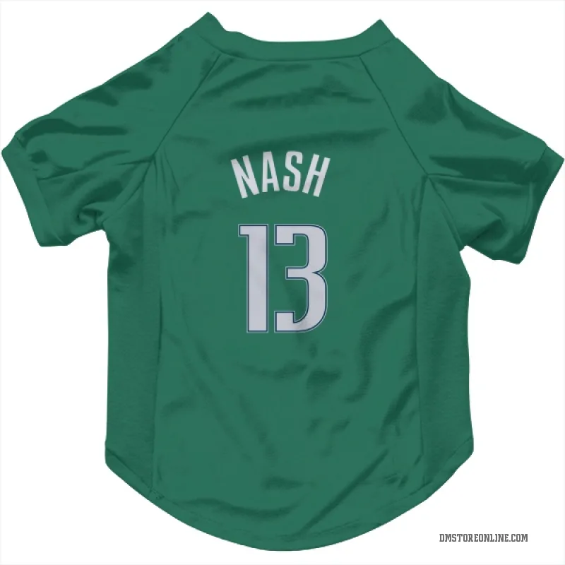 Steve Nash  Green Dallas Mavericks  Cat & Dog Pet Jersey