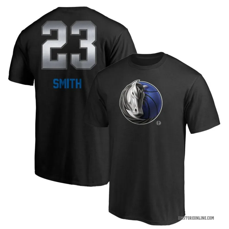 Tyler Smith Youth Black Dallas Mavericks Midnight Mascot T-Shirt