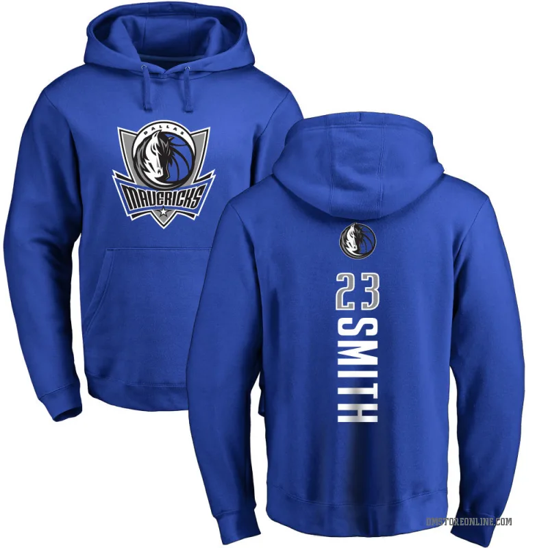 Tyler Smith Youth Royal Dallas Mavericks Branded Backer Pullover Hoodie